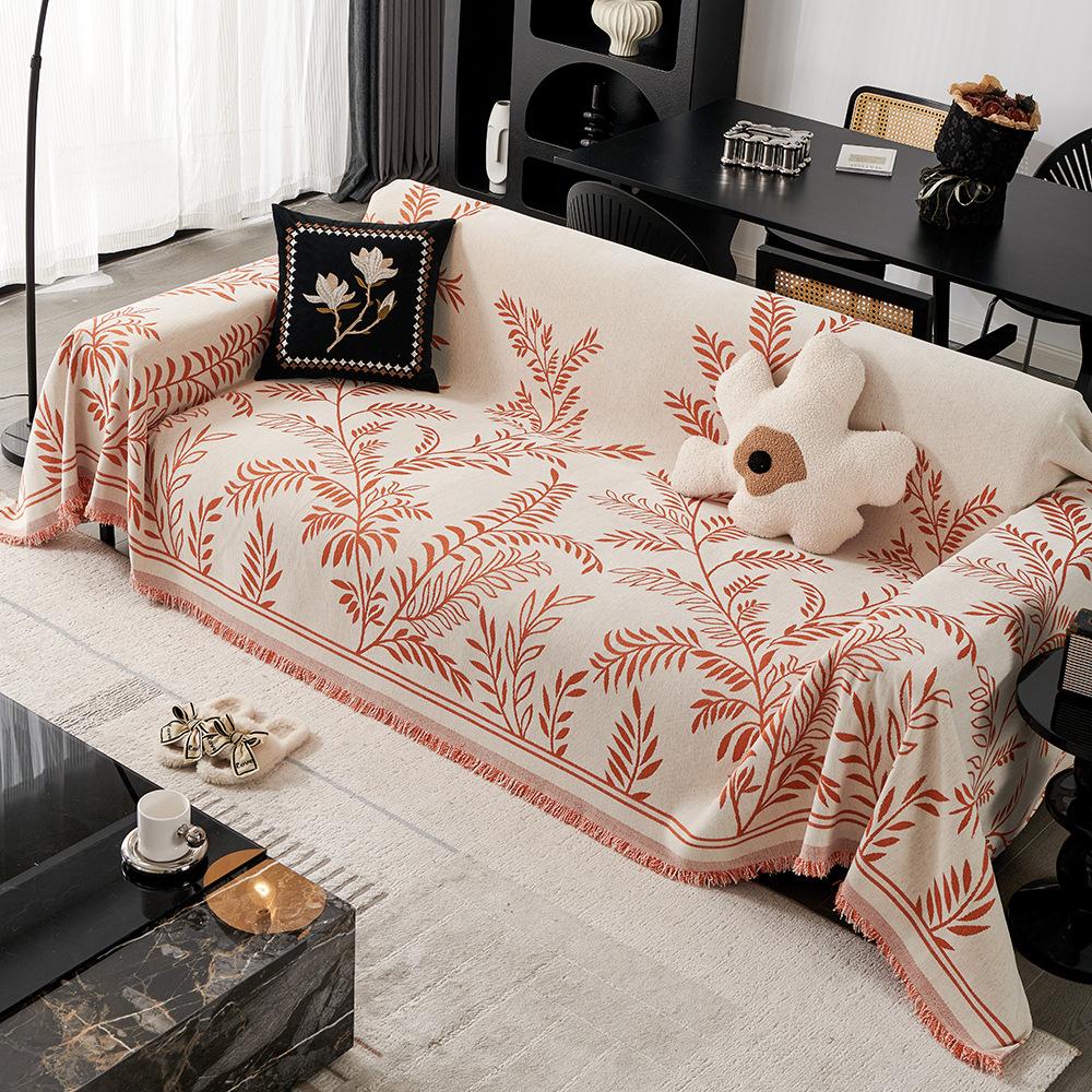 Simple Chenille Four Seasons Universal Sofa Towel Fashion Modern Non-Slip One Piece Entry Lux Style Sofa Cover Slipcover