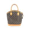 M40102 Monogram Lockit Hand Bag MonogramCanvas Brown