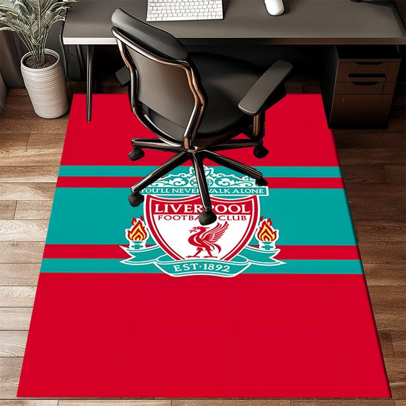 Liverpool Football Club Rug Game Carpet, Floor Mat for Bedroom Living Room Entryway Rug, Home Decor Idea Gift for Christmas Birthday