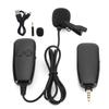 3.5mm UHF Microphone Clip Type Wireless Live Recording Vlog Interview Electric Accessory