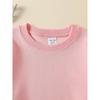 Kids Sweatshirt Round Neck Long Sleeve Sweatshirt for Kids, Loose Fit, Soft and Light Beige-Friendly, for Spring and Autumn Street Outings