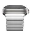 Bracelet Classique de Luxe en Acier Inoxydable Couleur Titane Pour Apple Watch Band Ultra2 49mm 45mm 44mm 42mm 41mm 40mm Maillon IWatch 9 8 7 6 SE 5