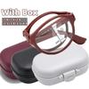 Fashion Women Men's Vintage Folding Multifocal Glasses Trendy New HD Near Far Reading Glasses Anti-blue Presbyopia Eyewear with Box