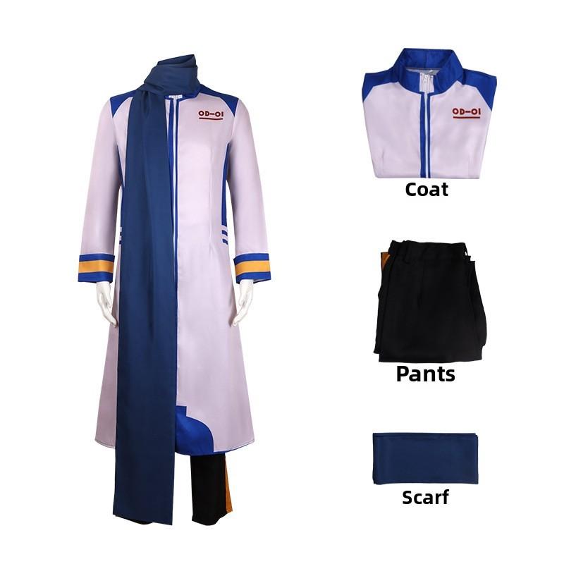 Vocaloid Kaito Cosplay Costume Anime Streetwear Polyester For Convention Apparel