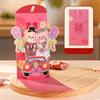 Blessing Words 3D Creative Red Envelopes Spring Festival New Year Money Bag  Lady Girls Women