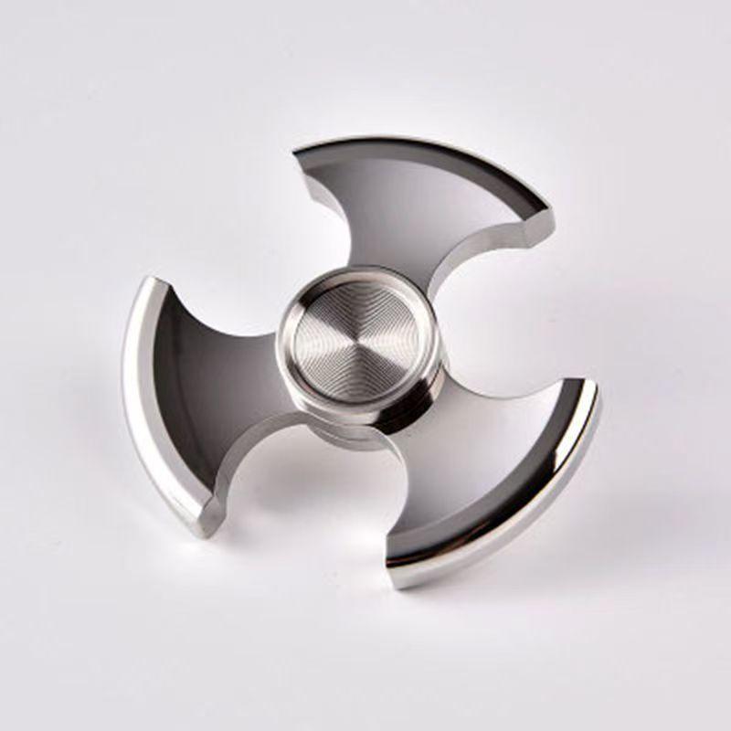 Stainless Steel Fidget Spinner ADHD Anxiety Stress Reliever Toys EDC Cool Gadgets Adults & Kids High Quality Exquisite Gifts