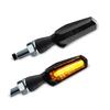 LED Motorcycle Turn Signals Lumitecs TX15 2 Pieces Tinted Black