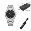 Modern Minimalist Personality Creative All Black Men Watch Arabic Digital Sports Leisure Alloy Men's Watch Unique Design Watch