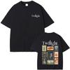 Movie Twilight Book Lover Vampire Robert Pattinson Tshirt Edward Cullen Graphic T Shirts Unisex Women Oversized Crewneck Tshirt