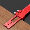 High-Precision Measuring Tool Aluminum Zinc Zinc Alloy T-Type Scribing Ruler Carpentry Square  DIY Projects