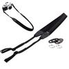 JJC Sangle de Cou pour Appareil Photo pour Canon EOS R5 Fujifilm X Sony RX1R Nikon Z Z Noir R8, R50, R6II, R7, R10, R5C, RP, demi, X-M5, X100VI, X-T5, X-T4, X-T30,