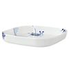 [Officially Imported] Blue Fluted Mega Ovenware Plate, Large, 30cm, Square, 1065430