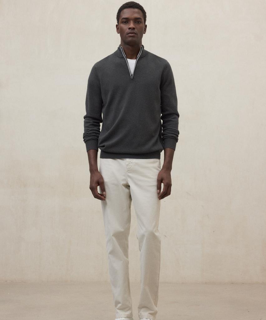 Ekoalpeu Men'S Dark Green Larch Sweater