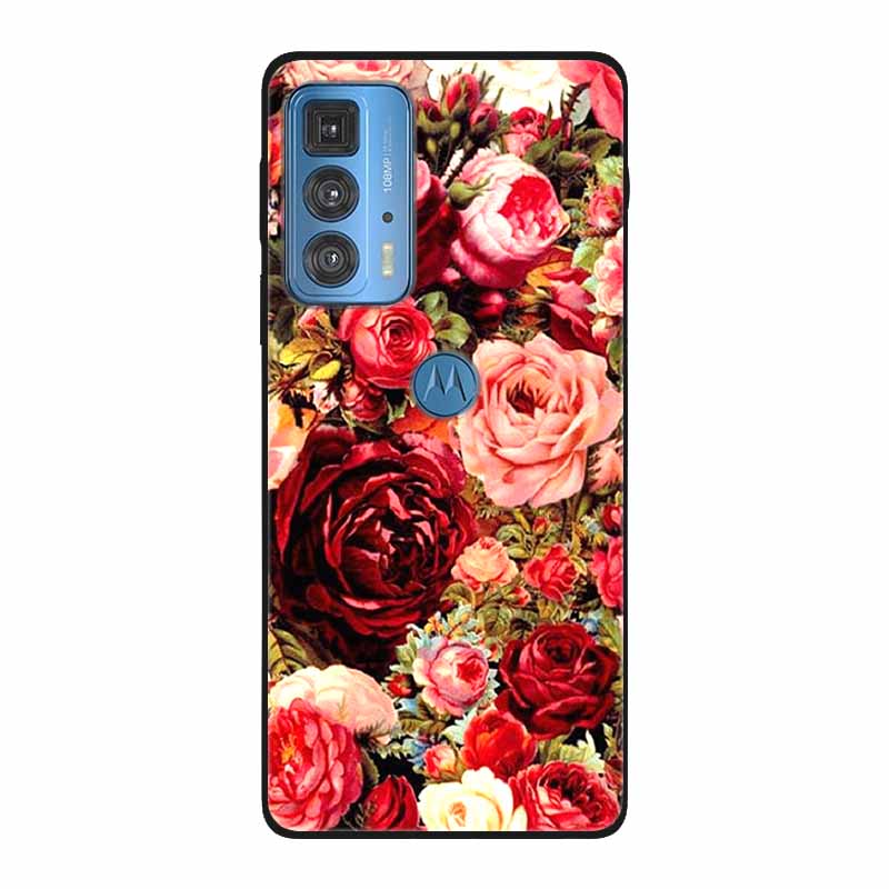 For Motorola Moto Edge 20 Pro Lite 5G Case Shockproof Soft Silicone TPU Back Cover For Moto Edge20 Fusion Pro Phone Cases Cute