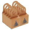 2026 Best!! Window Boxes Foldable Rectangular Kraft Paper Gift Boxes for Home Decor with Hanging Feature 25Pcs