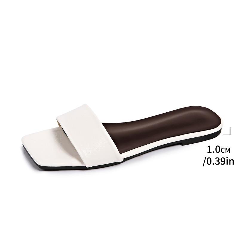Fashion Withered Fashion Ladies Casual Sandals Nordic Shoes Women Minimalism Genuine Leather Flat Shoes Summer Slipper