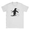But Why Penguin Nihilist Penguin T Shirt for Men 100 Cotton Leisure TShirts Round Neck Tees Short Sleeve Clothes Gift