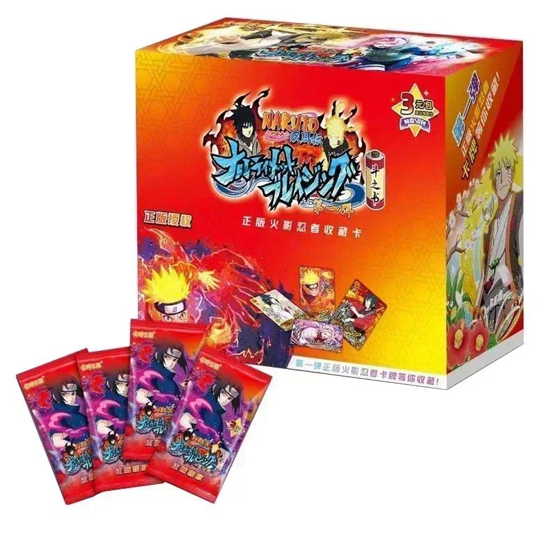 Official Genuine Naruto Card Reversal Chapter Naruto Sasuke Konoha's Ninja Road Hyuga Hinata Anime Collection Card Toy Gifts