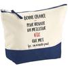 Makeup Bag - PLANETEE - Gil It Doesn't Exist - Large Size - Cotton - HD Sublimation Printing (Made In France)