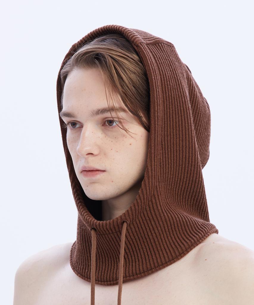VASROCK Churros Knit Balaclava Brown