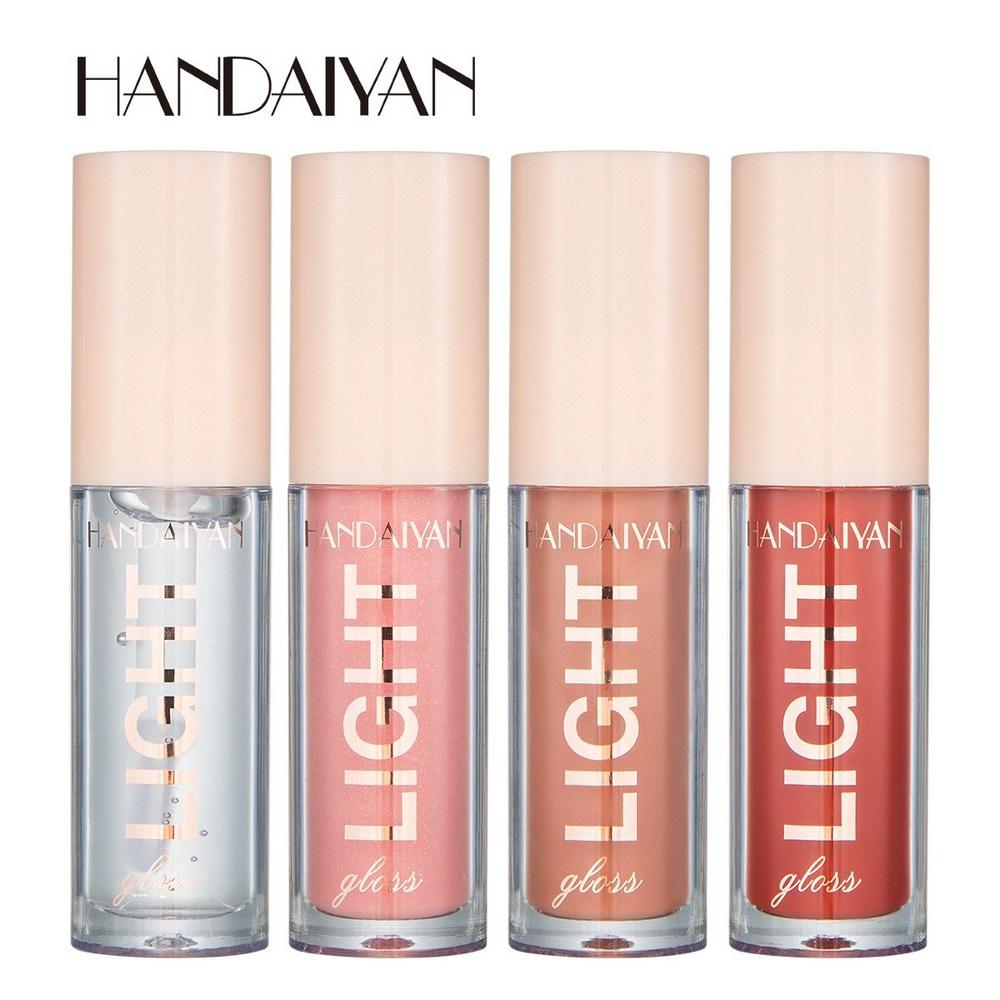 Lipstick Set Handaiyan Lip Gloss Sexy Plump Glitter Crystal Jelly Red Nude Lipstick Liquid Waterproof Moisturizing Oil Makeup, 812, 3.812, 1 Piece