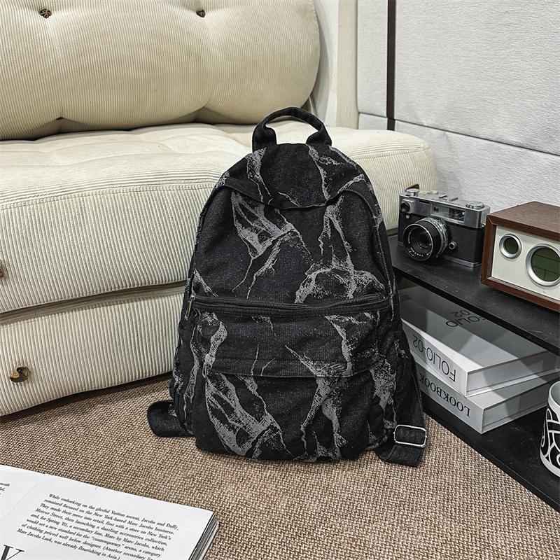Denim Rucksack Reise Leichter Rucksack
