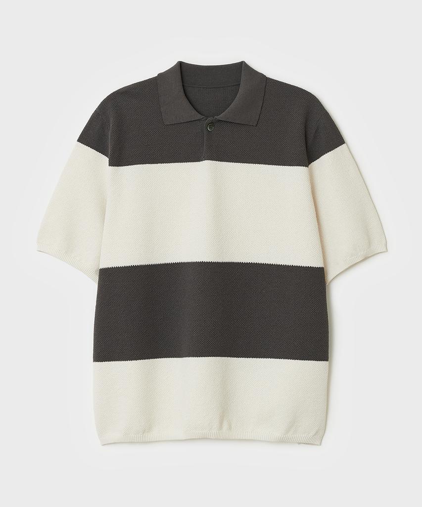 Bellie Quad Polo Short Sleeve Knit - Khaki