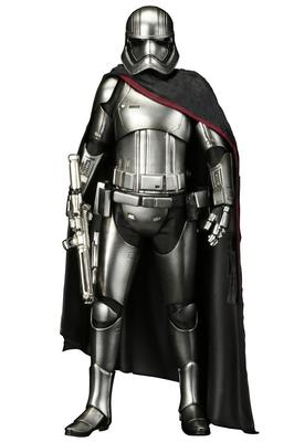 Kotobukiya Figurine en PVC peinte à l'échelle 1/10 de STAR WARS Captain Phasma ARTFX+