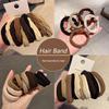 5 pièces/sac Femmes Élastique élevé Sans couture Corde à cheveux Durable Filles Sans pli Support queue de cheval Élastique Accessoires pour cheveux