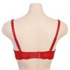 Barbara Red Lace Non Woven Bra Red Br4462
