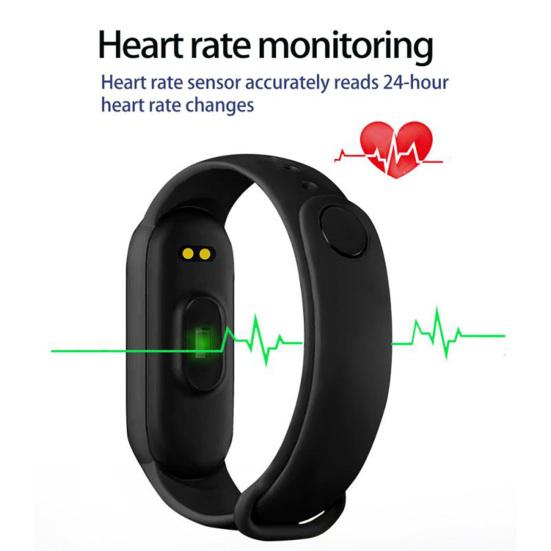 M7 Chytré hodinky IP67 Vodotěsné Sledování aktivity Barevný displej Monitor srdečního tepu Sportovní hodinky pro muže