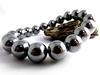Terahertz Steen Armband 10mm Hoge Zuiverheid Authenticiteit Gegarandeerd Krachtsteen Verre Infrarood Gezond Binnendiameter 15cm [GOUDEN STEEN] Ongeveer