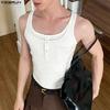 Men Summer Strap Sleeveless Fitted Casual Tank Tops Undershirts