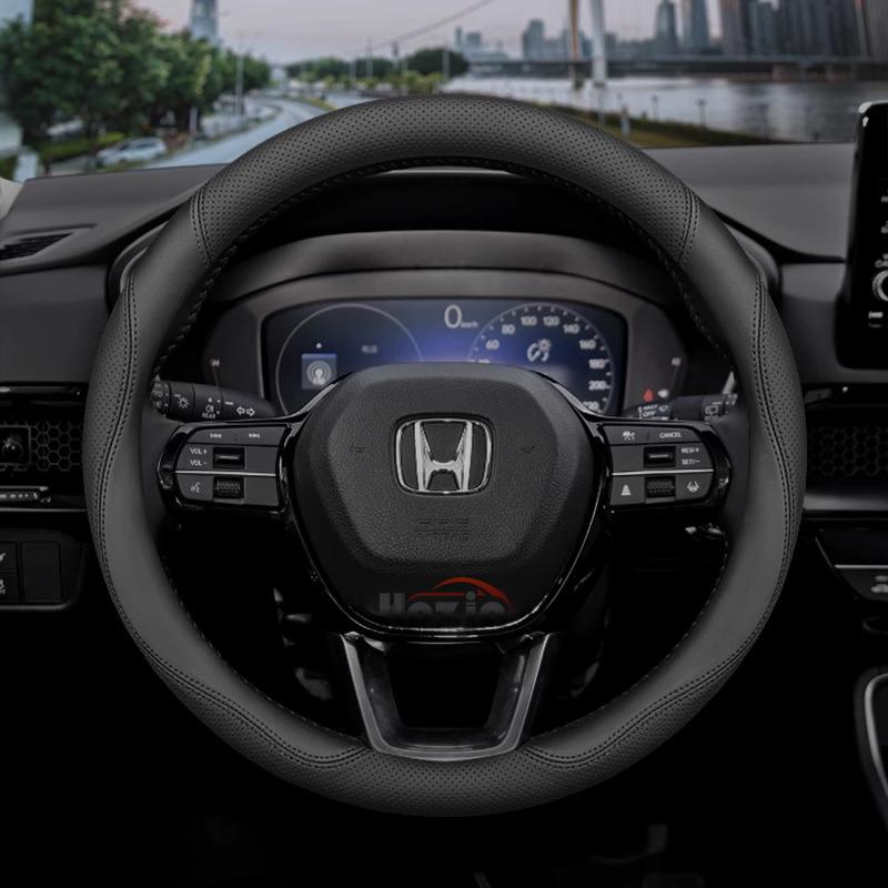Leder Auto Lenkradabdeckung für Honda HRV CRV Civic Pilot City ZRV Freed Passport Innenzubehör 2025 2026