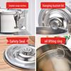 Shengjia 304 Stainless Steel Food Grade Multi-Purpose Container