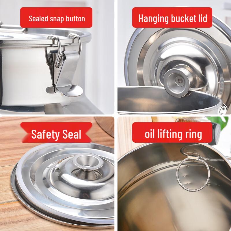Shengjia 304 Stainless Steel Food Grade Multi-Purpose Container