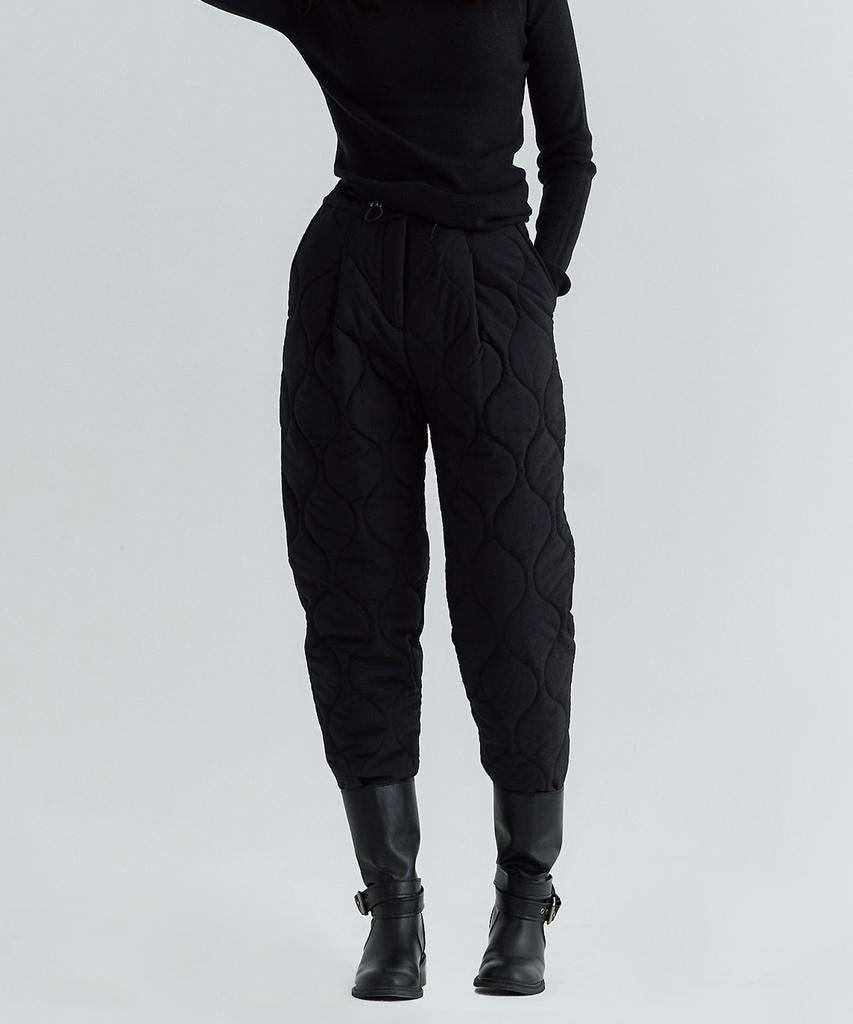 Peulleio Padded Pants _ Black