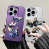 Fashion Butterfly Phone Case for Iphone 16E 16 15 14 13 12 11 Pro Max XR X XS 7 8 14 15 Plus SE2 SE4 SE 2022 2020 2025 Cover