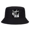 Harajuku Attack on Titan Summer Hat Women Unisex Levi Ackerman Eye Panama Bucket Cap The Design Flat Visor 90S Аніме Рибацький капелюх
