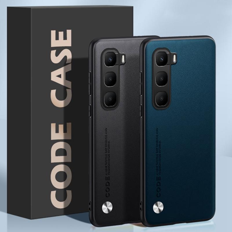 Luxury PU Leather Case For Infinix Hot 60 Pro Plus Back Cover Silicone Full Protection Phone Case For Infinix Hot 60 Pro+ 60i