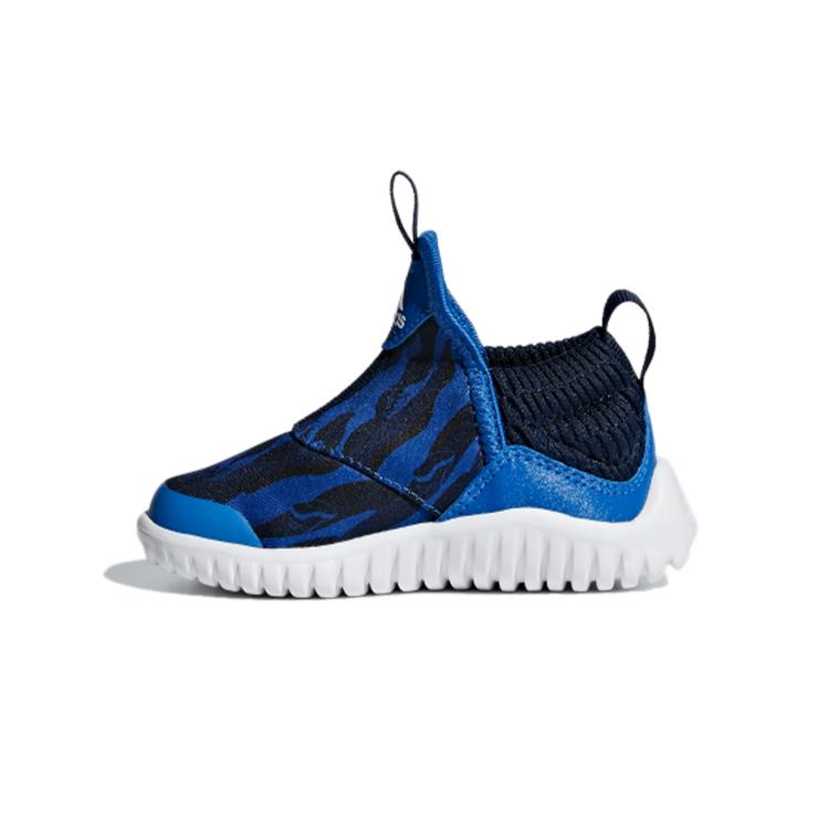 adidas Rapidazen I Breathable Low Top Toddler Shoes Blue Black Infant And Toddler D96843