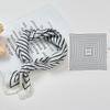 Small Square Scarf Women Spring New Silk Satin Printed Silk Scarf Neck Shawl Gift Fashion
