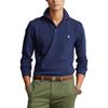 Polo Ralph Lauren Vienspalviai Marškinėliai Polo su Siuvinėtu Logotipu, Slim Fit, Ilgomis Rankovėmis, Vyriški Viršutiniai Drabužiai, Tamsiai Mėlyni MNPOKNI16821472-410