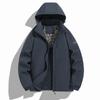 New Graphene Cotton-padded Clothes Men's Autumn and Winter New Windproof Waterproof Warm Jacket Couple Quality Coat