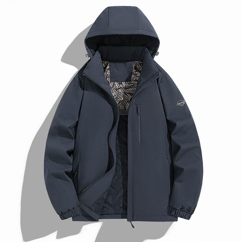 New Graphene Cotton-padded Clothes Men's Autumn and Winter New Windproof Waterproof Warm Jacket Couple Quality Coat