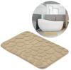 Soft Foam Bathroom Mat 50 X 80 Beige - Super Soft Bathroom Rug, Anti-Slip, Quick-Drying