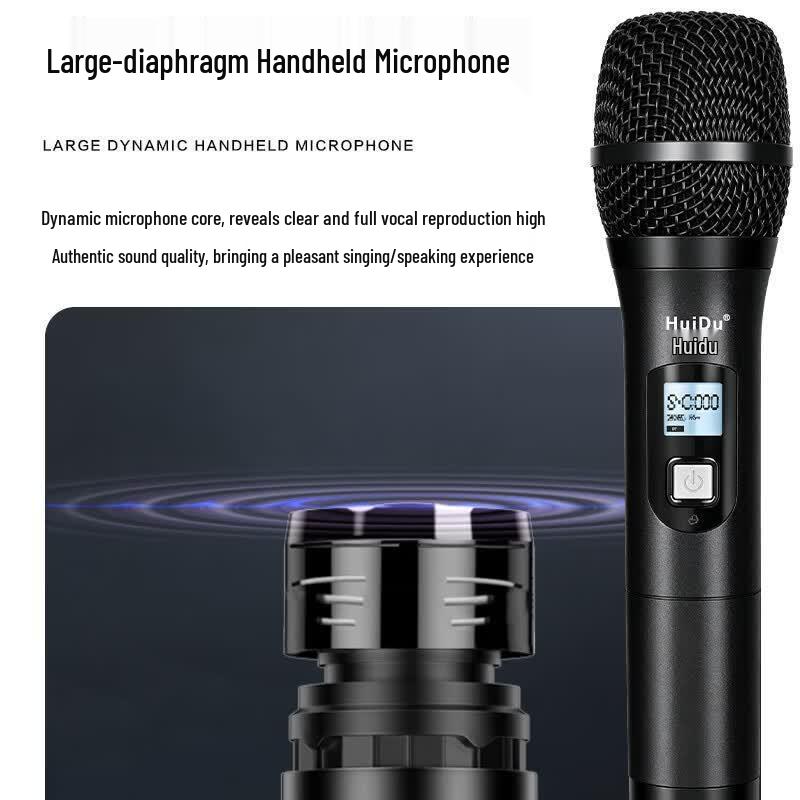 Huidu HD-4MT Wireless Quad Microphone System (CN Version)