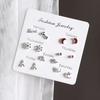 7 Boucles d'Oreilles Quotidiennes Amour & Lune pour Femmes