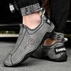 Fashion New Arrival Mens Summer Loafers Casual Leather Man Slip-on Flats Versatile Male Treking Footwear Non-Slip Hiking Shoes Moccasins