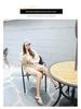 2025 Spring Women's Korean Retro White Flat Training Sneakers - Versatile, Casual, and In Stock